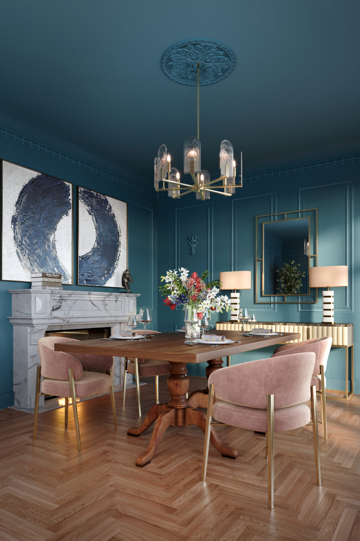 Osborne Wood | How to Create a Luxurious Art Deco Dining Room