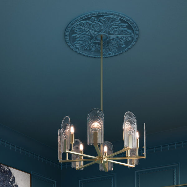 Art Deco Ceiling Medallion