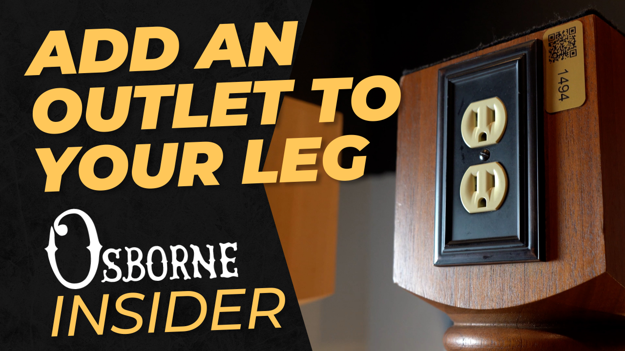Table Outlet Setup Osborne Wood | Insider - Project Guides & Installation Tips