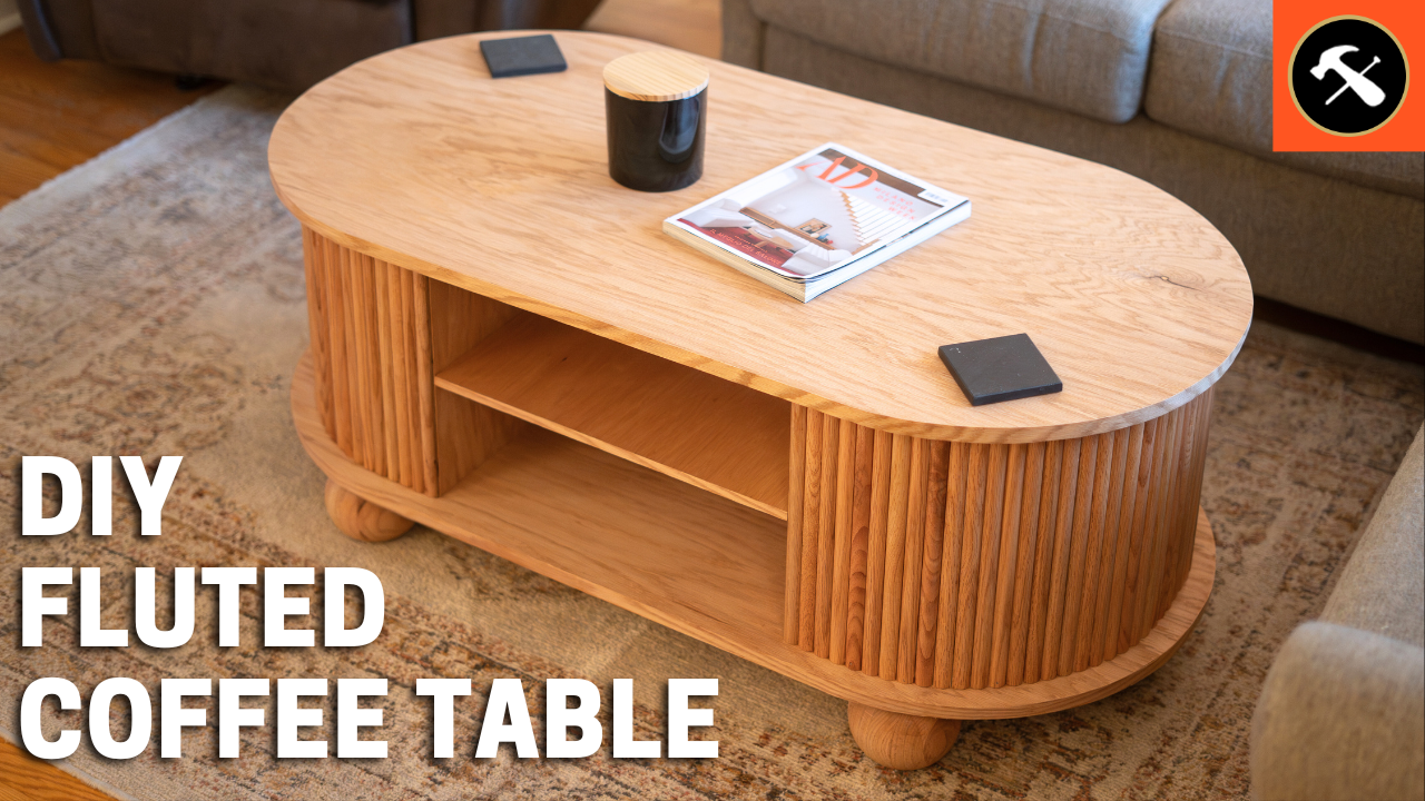 Modular Flutee Table Osborne Wood | Builder's Studio - Table Builds