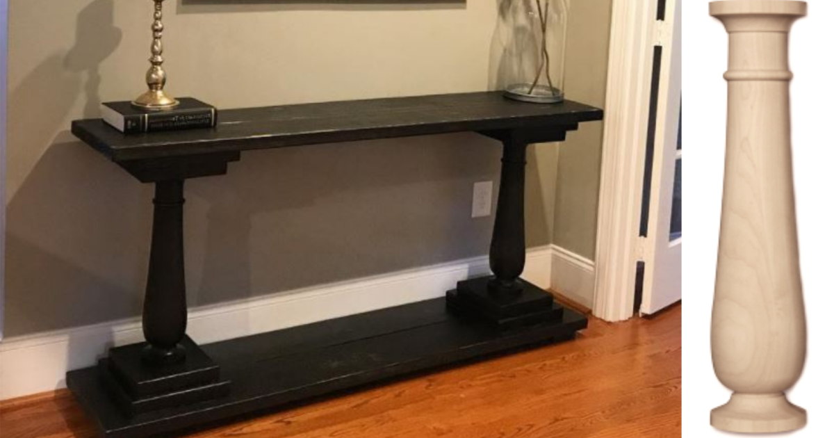 Osborne Wood | End Table Legs Are A Beautiful Look for an Entry Table