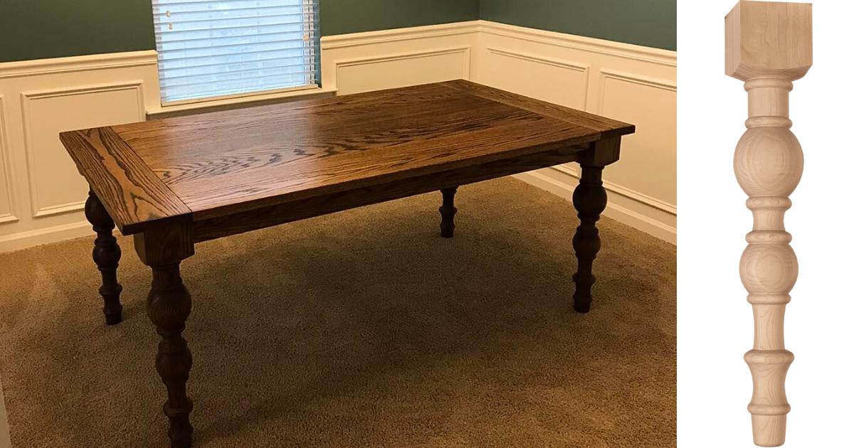 Osborne Wood | Impressive Table Features Osborne's Slagle Leg