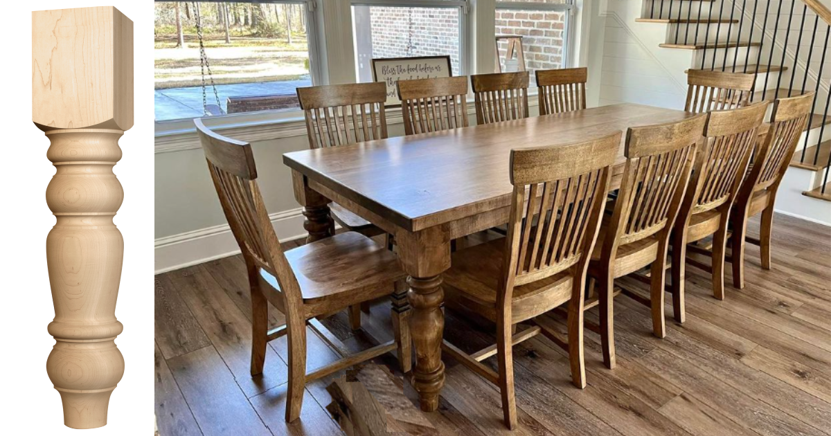 Osborne Wood | Formal Farmhouse Table Design Features Osborne Table…