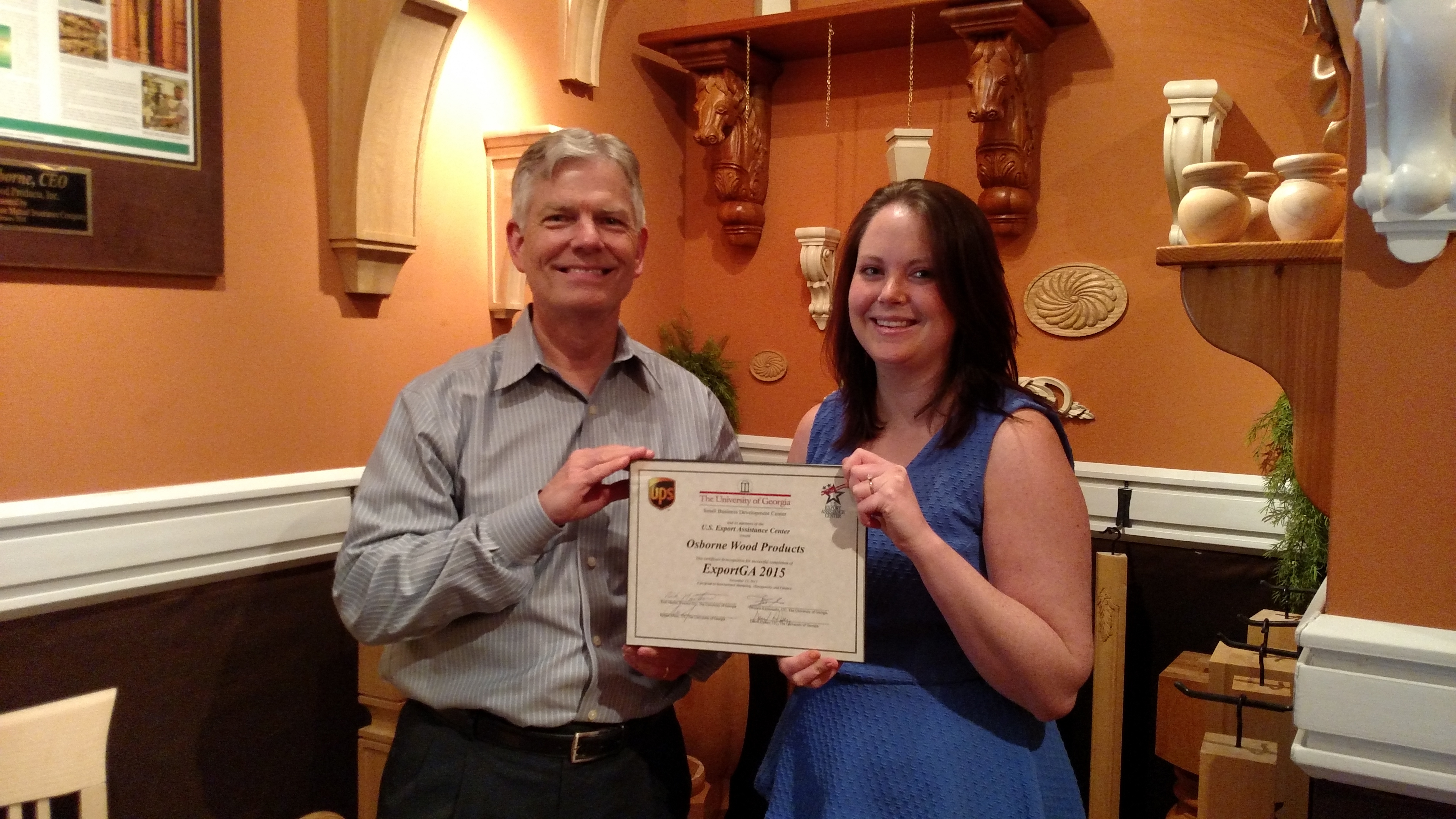 Marketing Assistant, Lane Taylor, Completes ExportGA Training