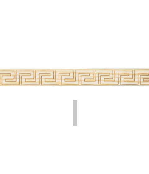 1" x 9/32" Embossed Greek Key Moulding (3' Long)