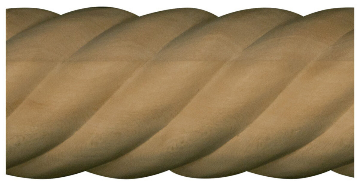 Osborne Wood | Half Round Rope Moulding