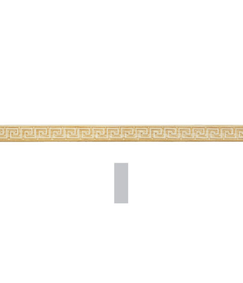 21/32" x 7/32" Embossed Greek Key Moulding