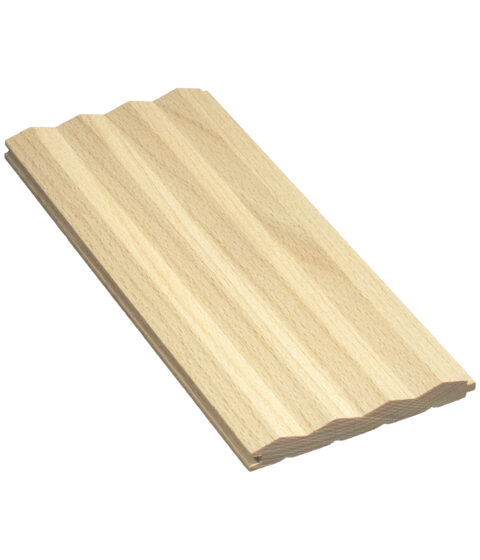 3 21/32" x 15/32" Triangle Wooden Slat Wall Panel