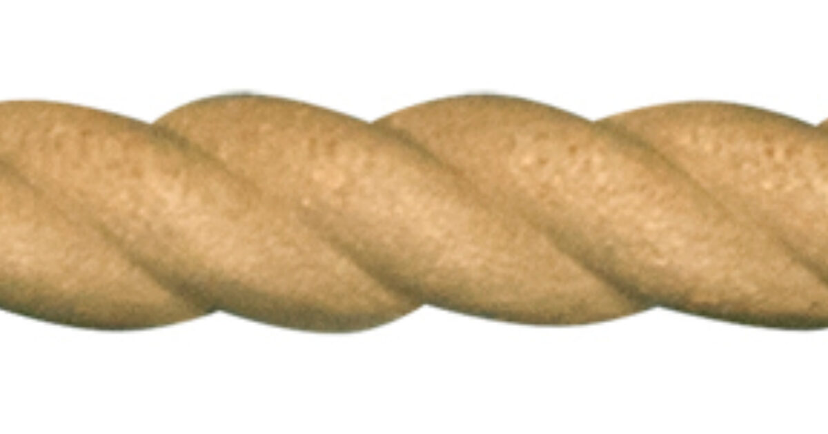 Osborne Wood | Half Round Rope Moulding