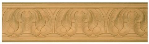 4 3/4" x 3/4" Acanthus Chair Rail