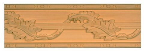 5 3/8" x 7/8" Acanthus Leaf Chair Rail