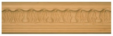 5" x 1" Acanthus Leaf Crown Moulding