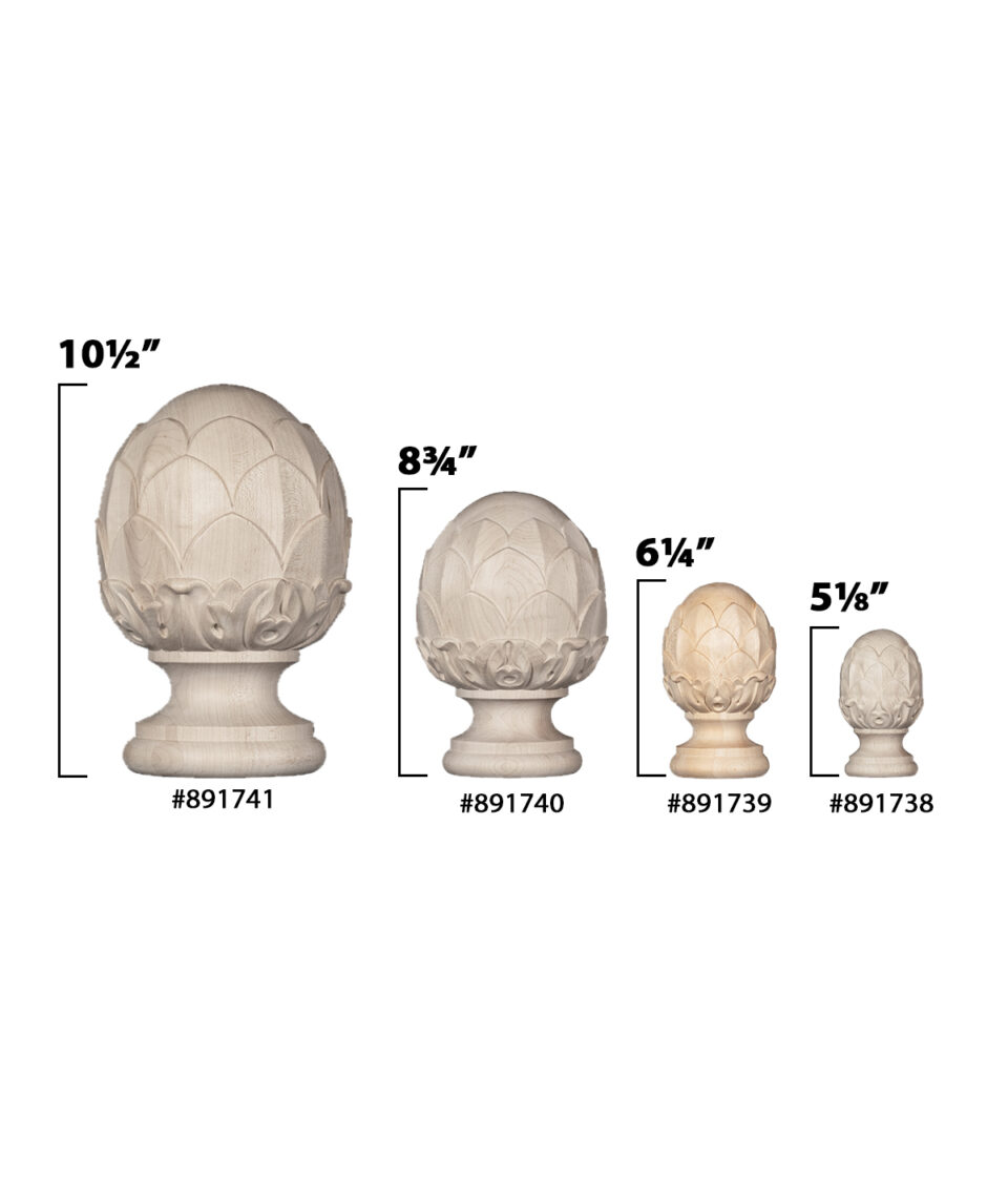 Osborne Wood | Small Artichoke Finial