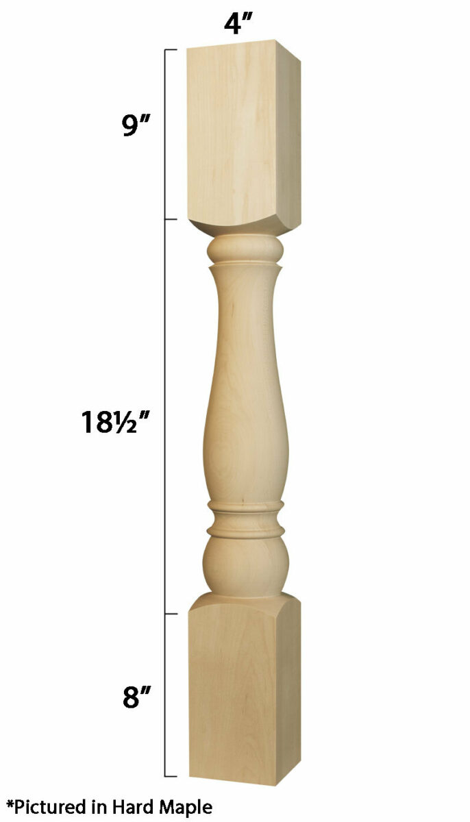 Atlanta Kitchen Island Leg - Thumbnail 2