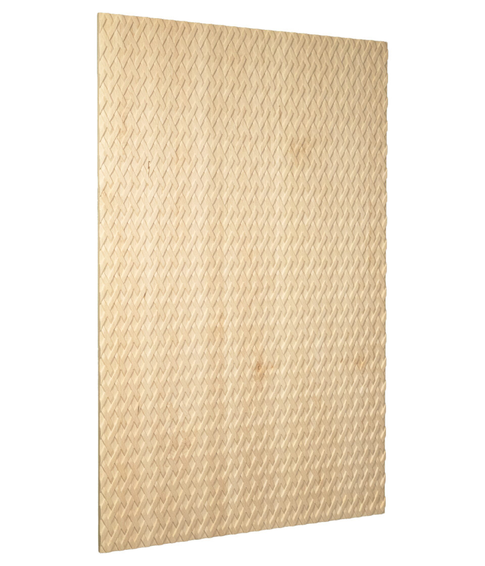 Osborne Wood | Basket Weave Door Panel Small Weave