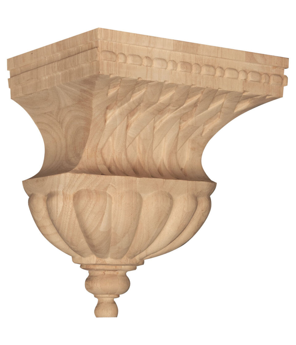Medium Bell with Basket Weave Corbel | Osborne Wood