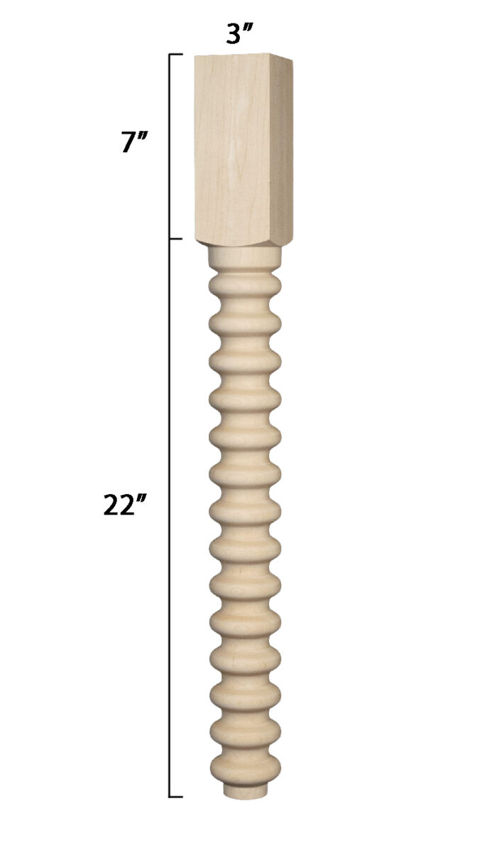 Osborne Wood | Bobbin Dining Table Leg