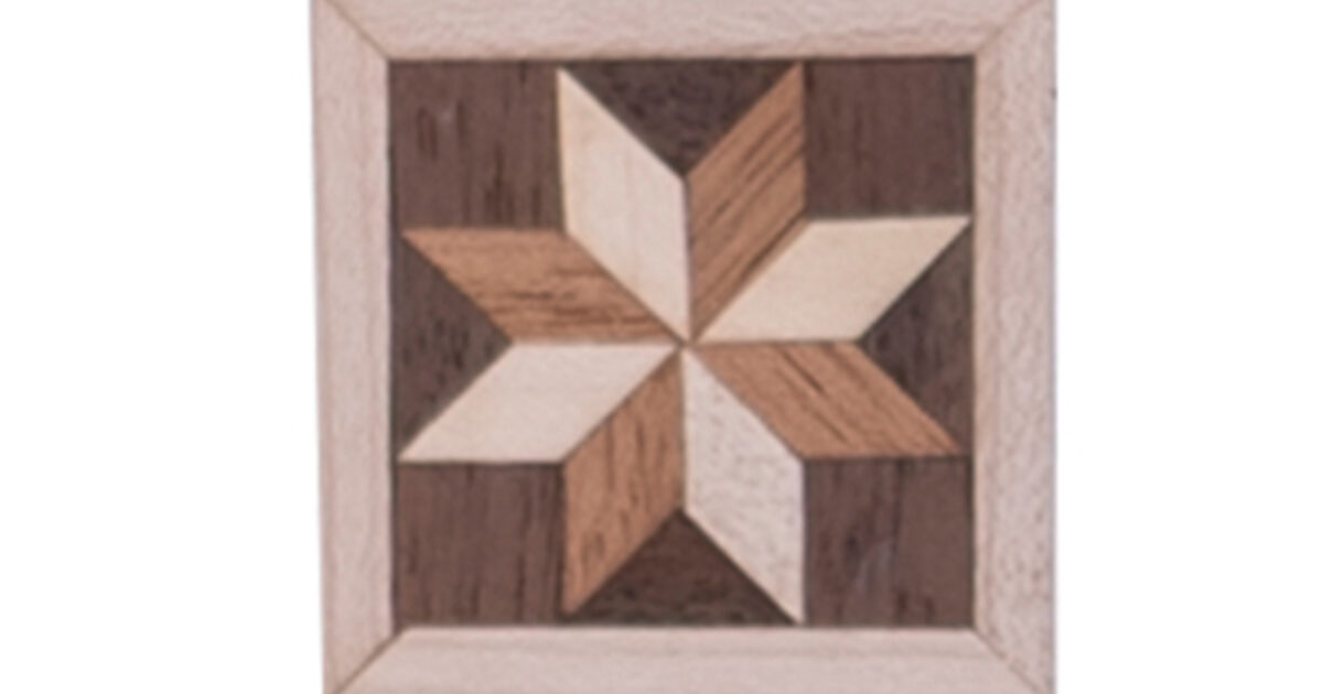 Osborne Wood | Bright Star Square Inlay