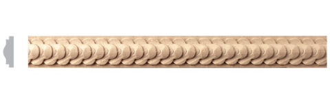 1 1/8" x 5/16" Carved Moulding