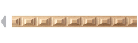 5/8" x 1/4" Carved Moulding
