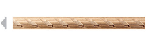 3/4" x 3/8" Carved Ribbon
