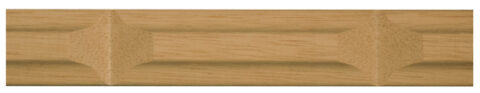 1" x 5/16" Carved Wood Moulding