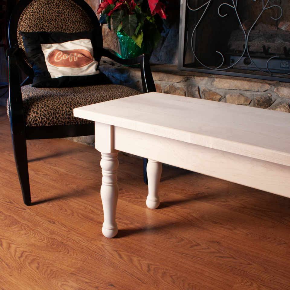 Osborne Wood | Colonial Coffee Table Leg (18″ x 2 1⁄2″)