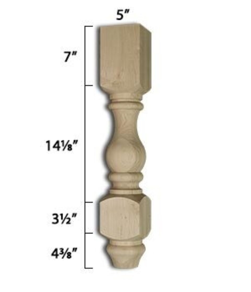 Osborne Wood | Custom Table Leg