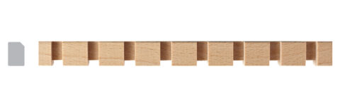 7/8" x 5/8" Dentil Insert Moulding