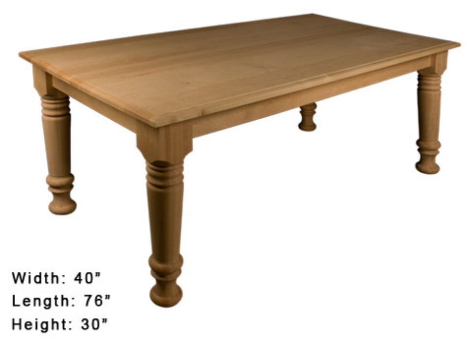 Farm Dining Table Kit - Thumbnail 2