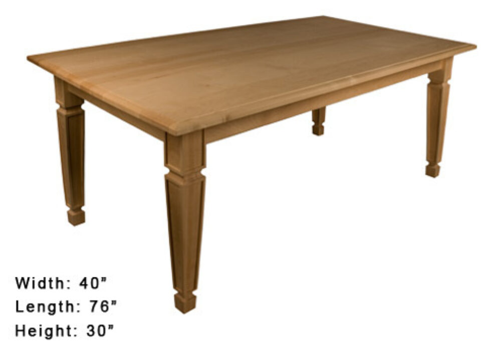 Osborne Wood | Dining Table Kit - Mission Style