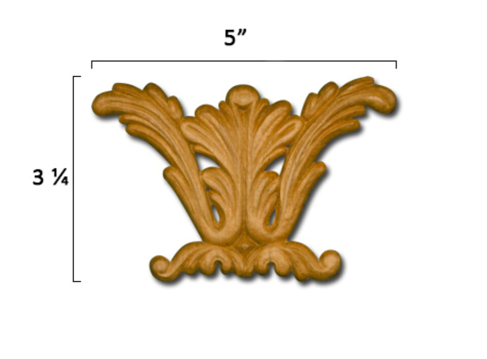 Osborne Wood | Embossed Acanthus Leaf Ornament
