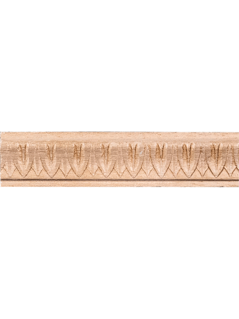1" x 3/8" Embossed Leaf Moulding
