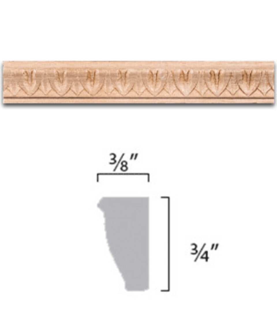 Pinhead Trim Flat Pine Trim Moulding