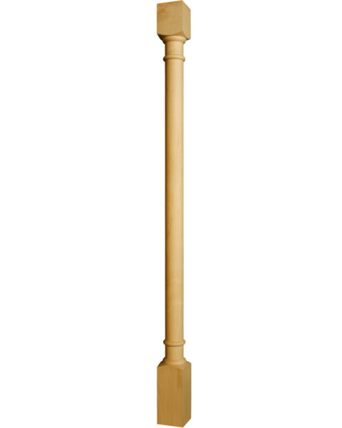 Extended Jefferson Kitchen Island Leg