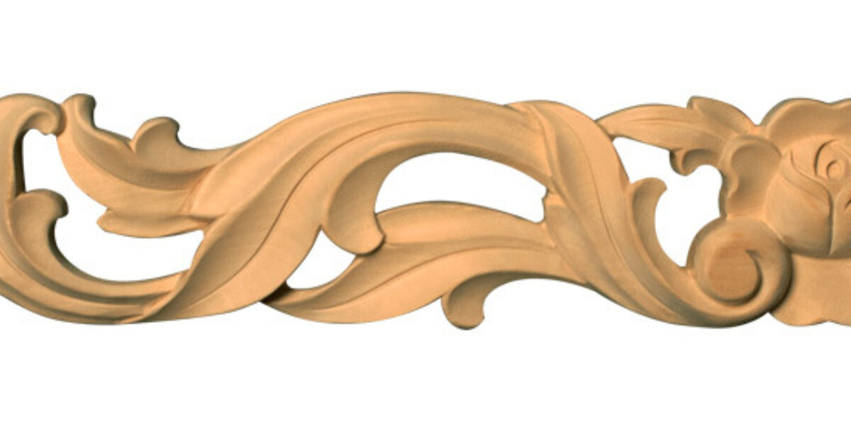 Osborne Wood | Floral Pierced Moulding