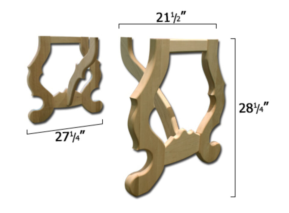 French Scroll Table Base Kit