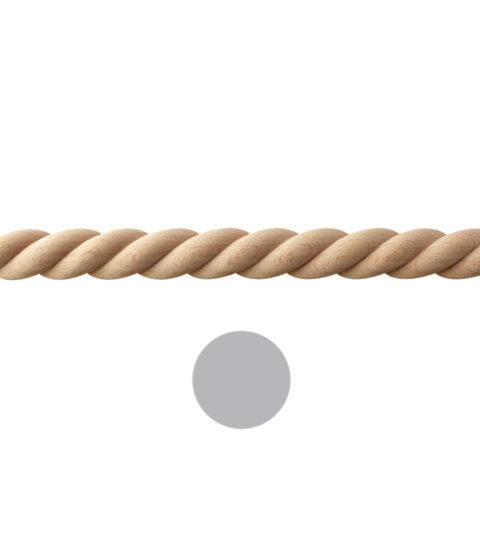 5/8" Full Round Rope Moulding
