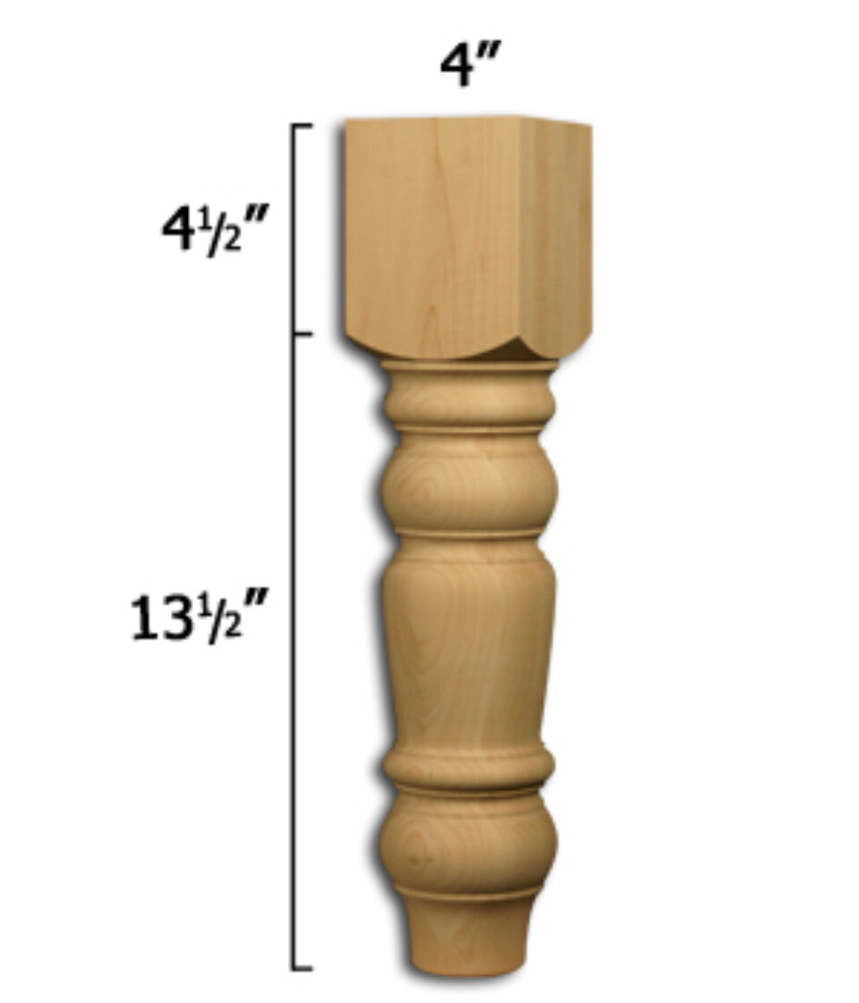 Osborne Wood | Husky Country Coffee Table Leg