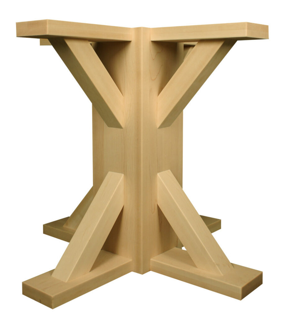 Osborne Wood | Massive Craftsman Square Pedestal