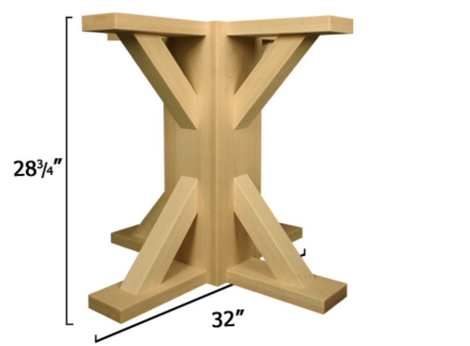 Osborne Wood | Massive Craftsman Square Pedestal