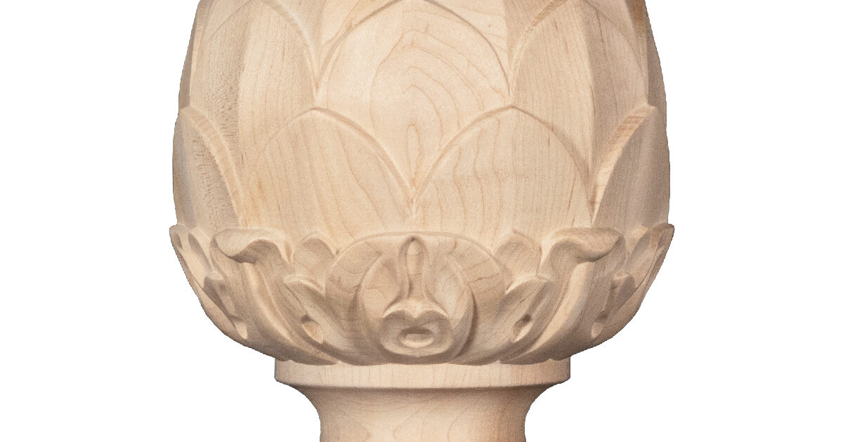 Osborne Wood | Medium Artichoke Finial