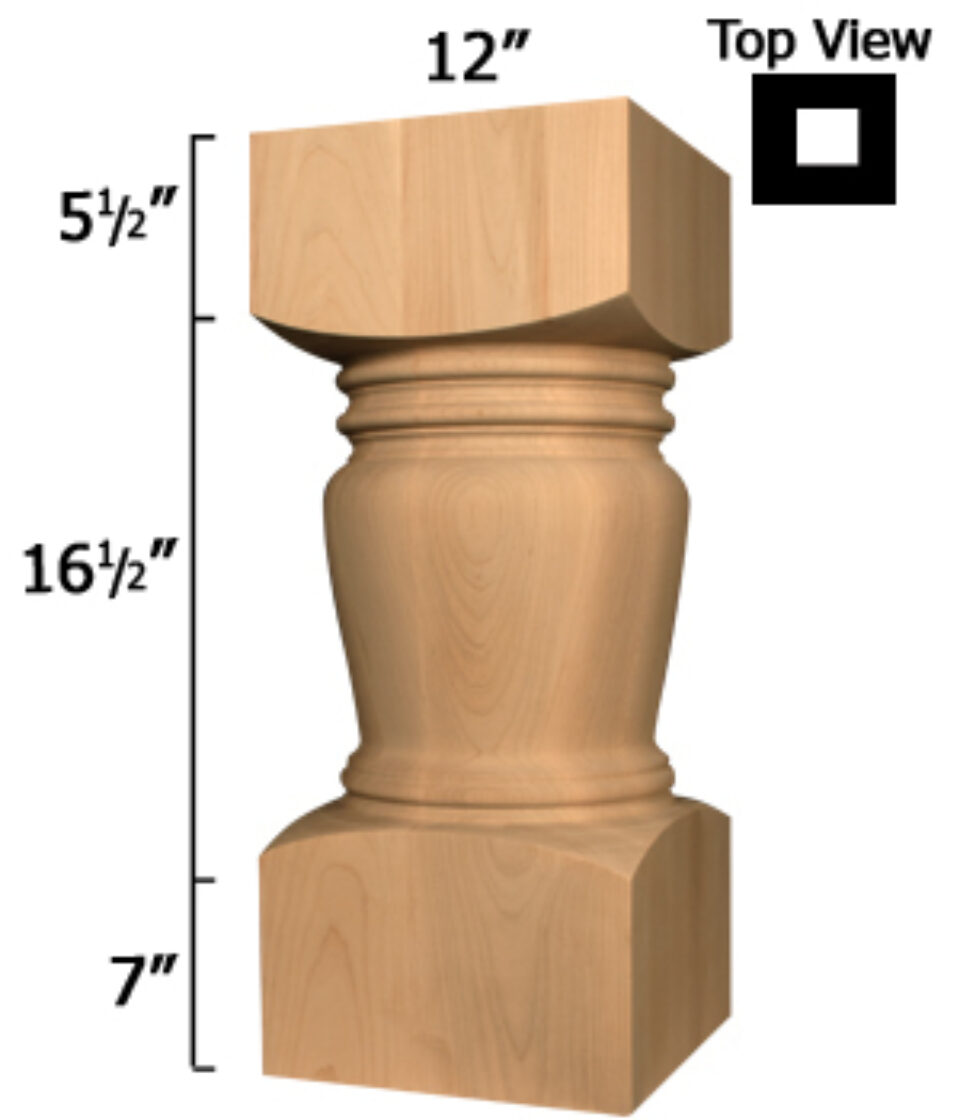 Osborne Wood | Large Pedestal