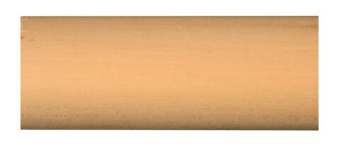 2" x 1" Large Plain Half Round Moulding