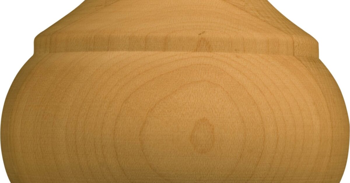 Osborne Wood | Lg. Traditional Half Round Finial