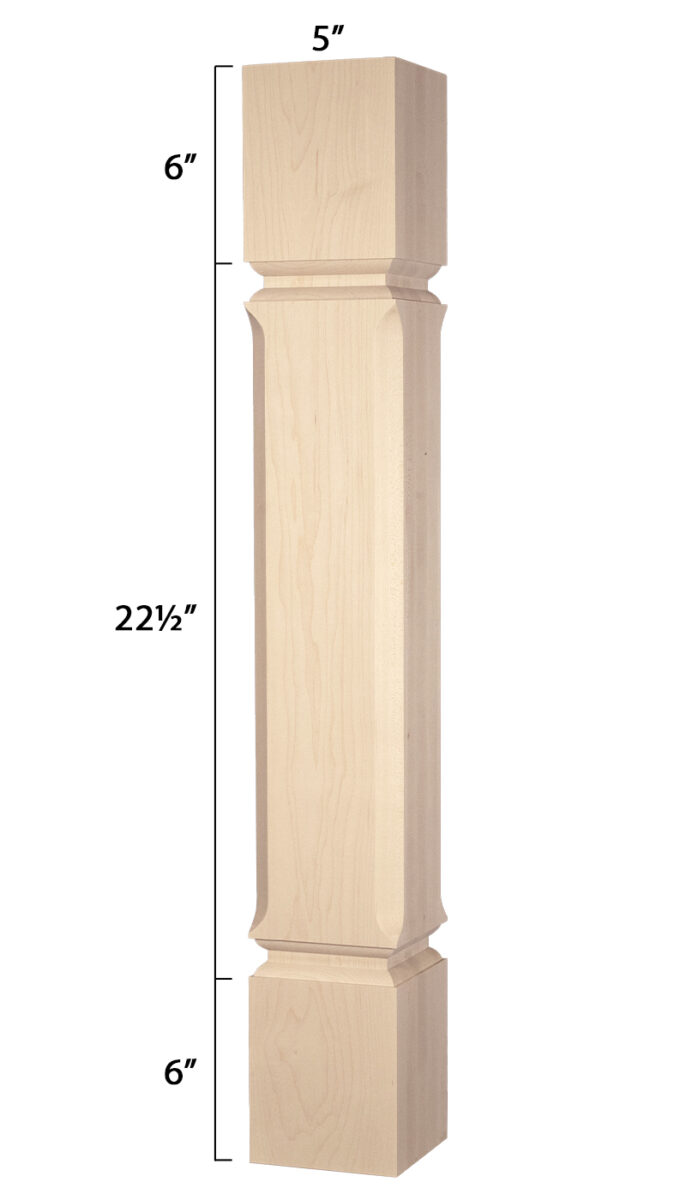 Massive Weyburn Empire Kitchen Island Leg - Thumbnail 2