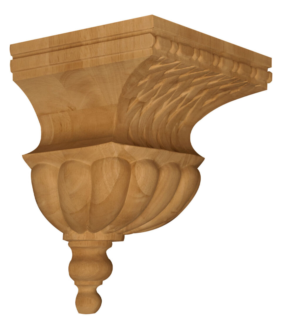 Medium Bell with Basket Weave Corbel | Osborne Wood