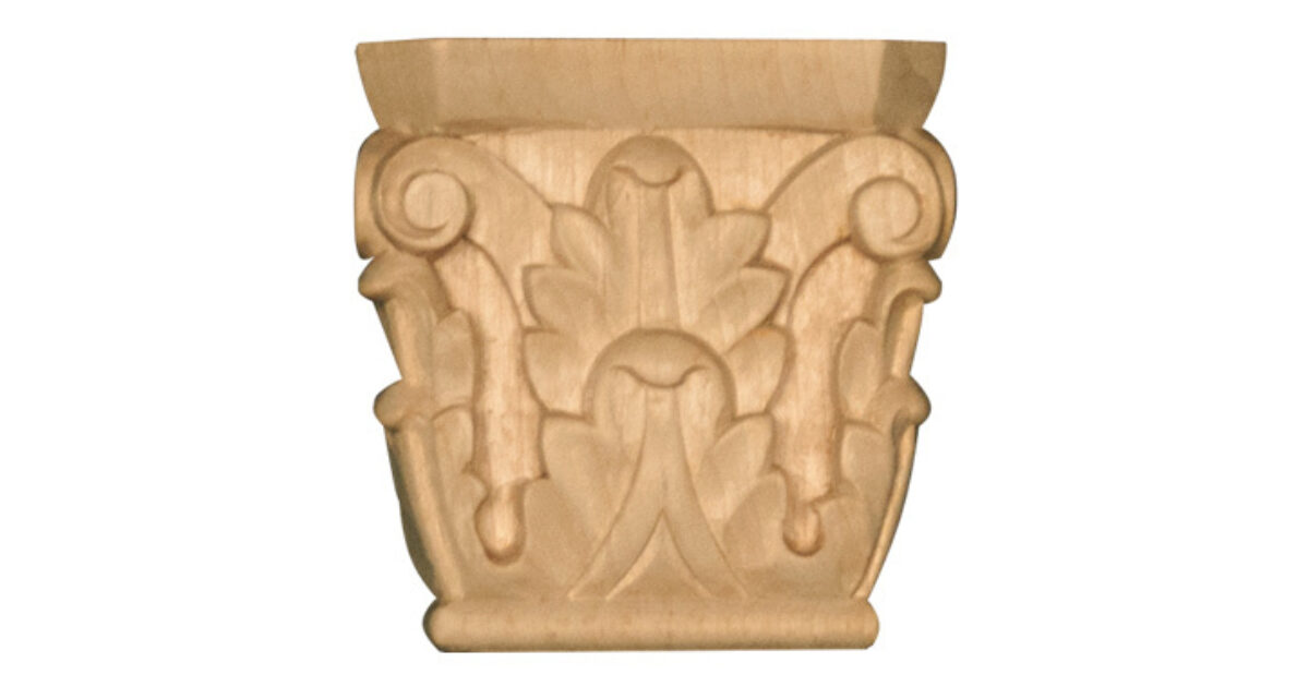 Osborne Wood | Medium Corinthian Capital