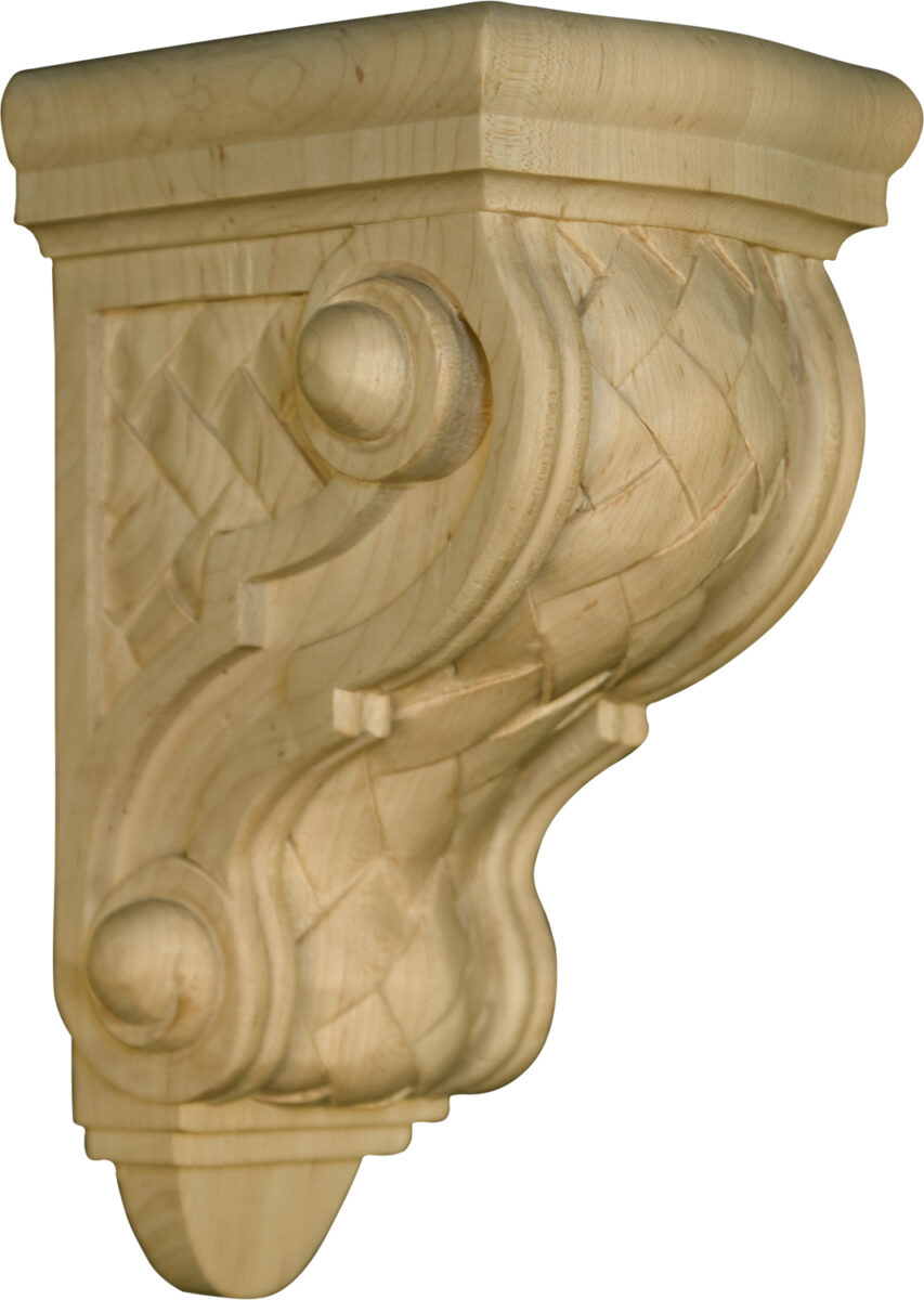 Milan Corbel with Basket Weave | Osborne Wood
