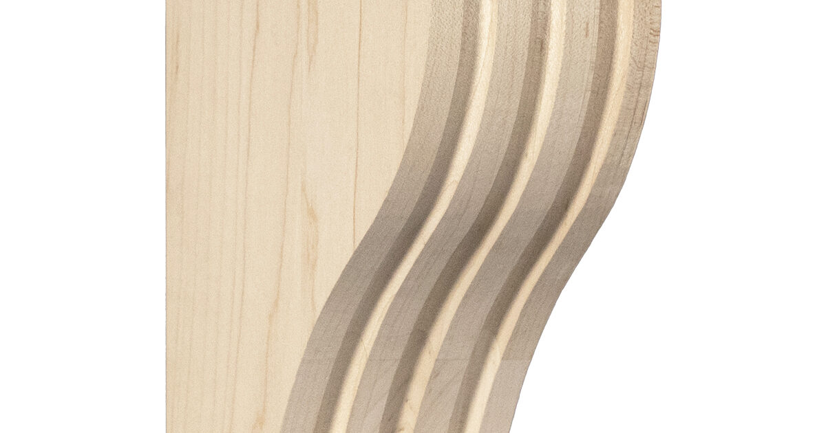 Osborne Wood | Modern Fluted Corbel